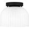 Quoizel Rembrandt 1-Light Matte Black Flush Mount QFL5609MBK - alternate 4